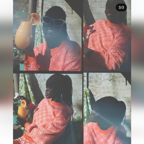 Holiday The Label Emma Mulholland Set Circle Dot Knitwear Sweater Pant Knit - Picture 8 of 12